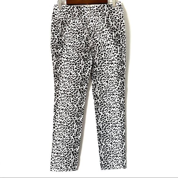 NWT GJG Cheetah Print Cotton Denim Size 11 - Picture 3 of 8